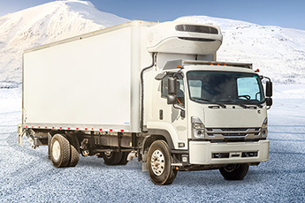 Calculate how much money the medium duty refrigerated truck body with EcoNex technology can save you!