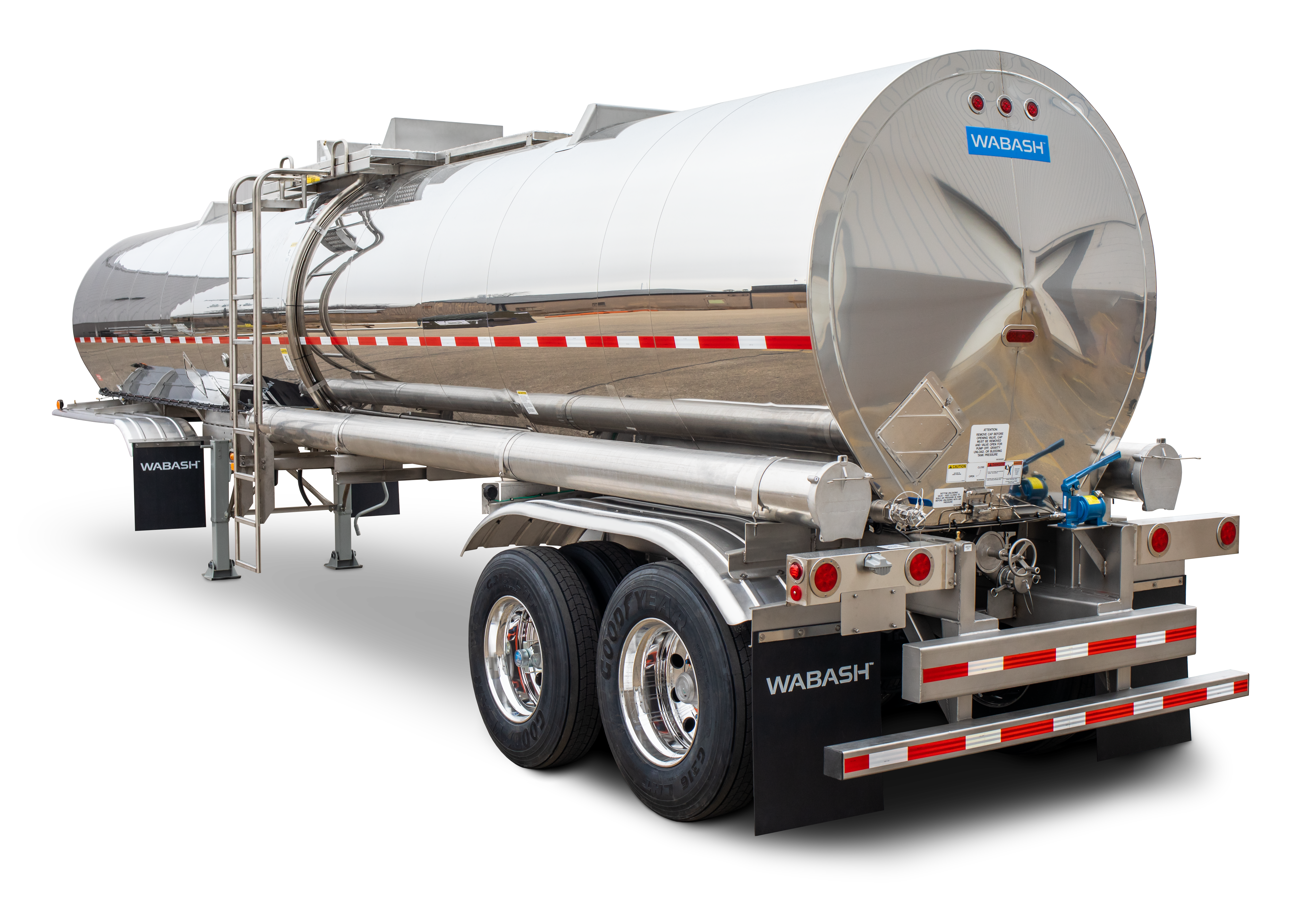 Chemical Tank Trailer Stock Product Image