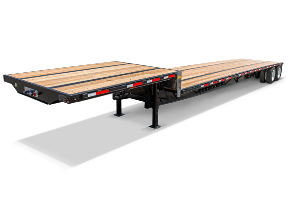 transcraft steel drop deck trailers